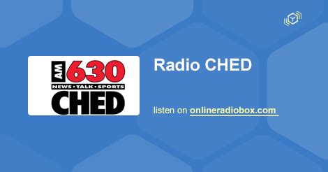 ched radio live|CHED 630 AM Radio – Listen Live & Stream Online.